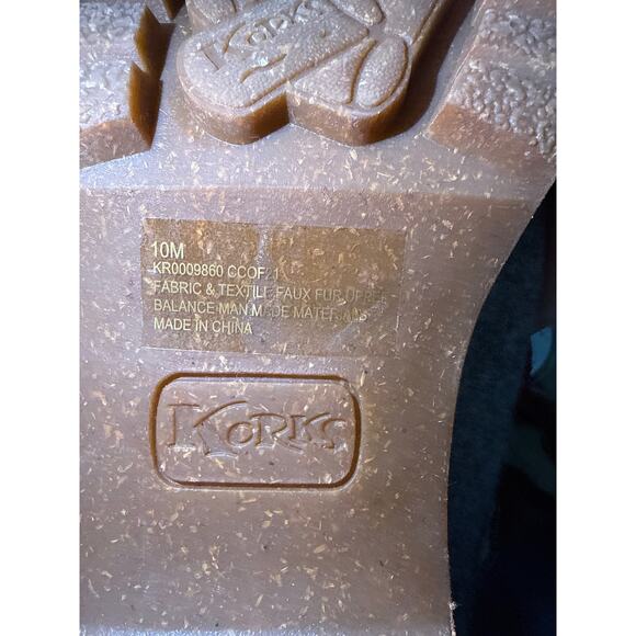 Kork Ease Evie Womens Size 10M Ankle Boots Gray Felted Wool Lace Up Bootie Heel - Picture 11 of 11